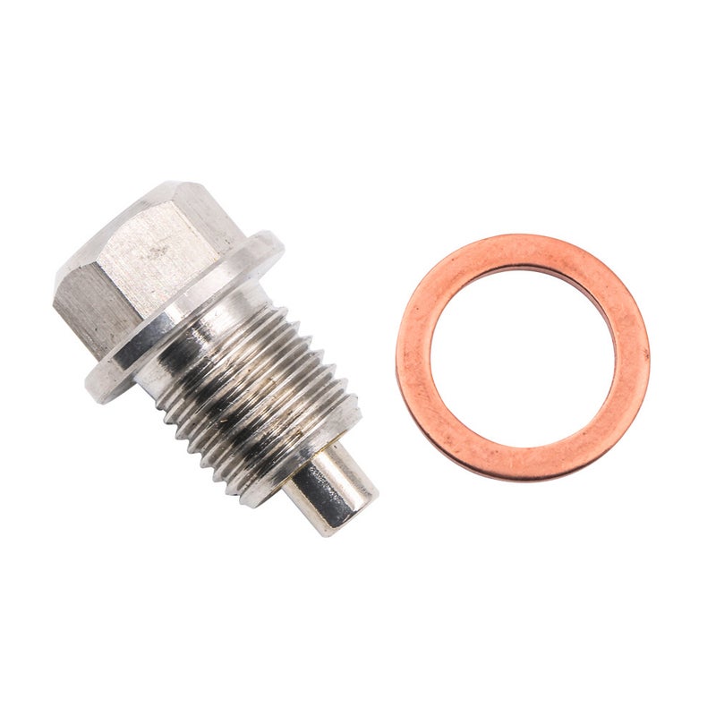 Generic Stainless Steel Magnetic Drain Screw for Car Primary Colors 