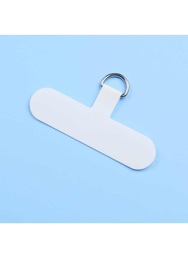 Generic - Upgraded TPU Multi-color Back Sticker Ultra-thin Anti-loss High-end Universal Mobile Phone Clip Back Sticker Lanyard Connection Card-Specifications:Light Green (ultra-thin With D Buckle) - Image 1