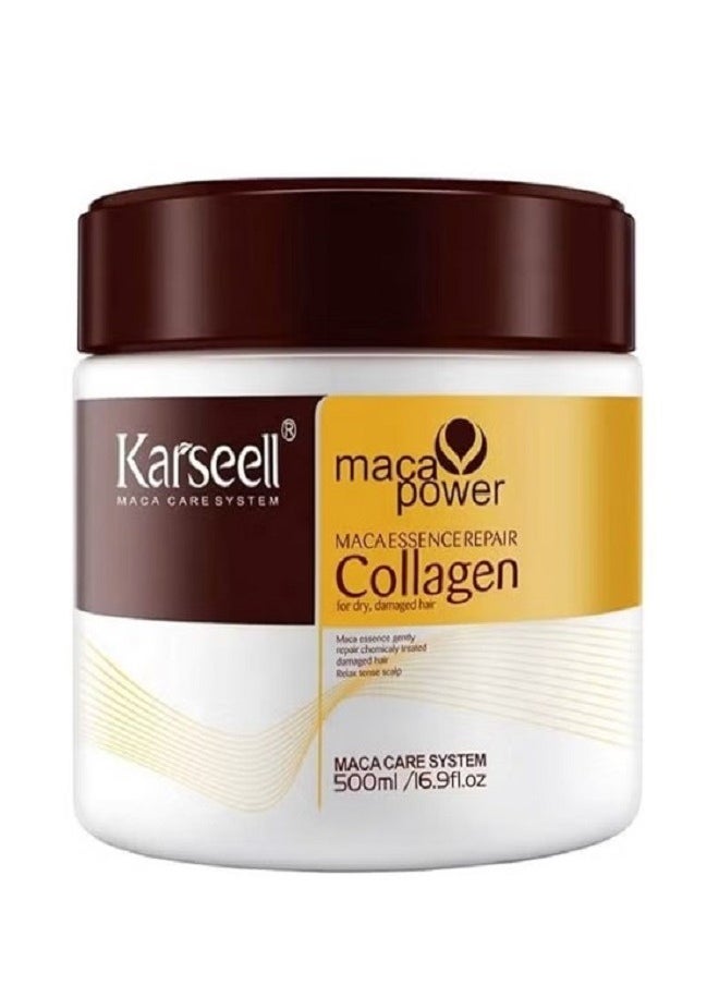 Karseell Hair Repair Mask Conditioning Collagen Keratin Detox Damage 500 ML  - Image 1