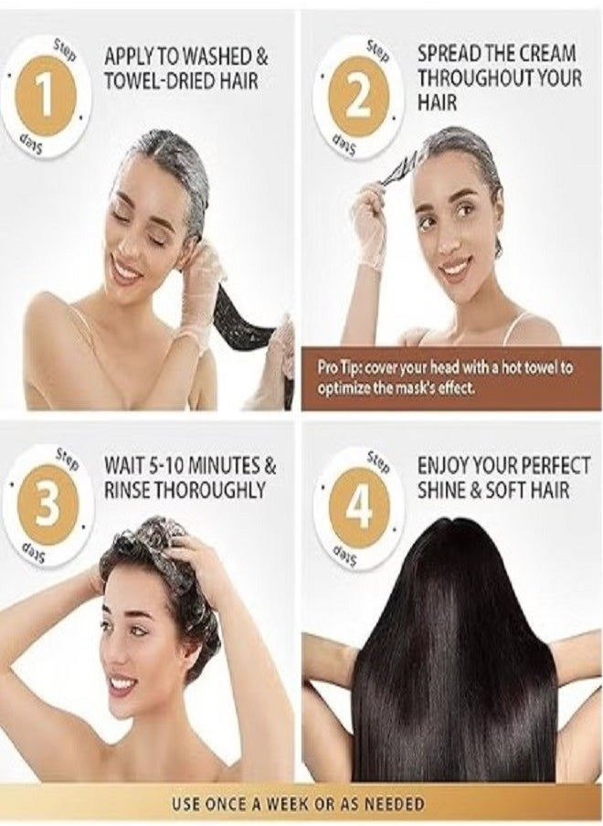 Karseell Hair Repair Mask Conditioning Collagen Keratin Detox Damage 500 ML  - Image 4