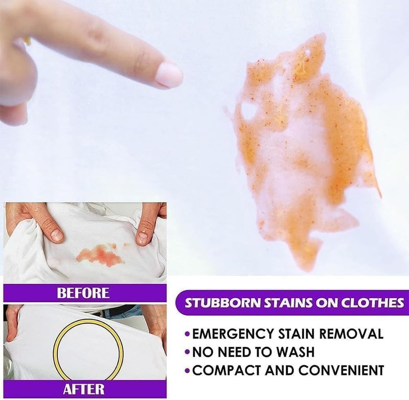 Dollar Clothes Stain Remover Active Enzymes Deep Cleaning Liquid 120ml Suitable for Fabrics and Colors by Dollar Home Import - Image 1