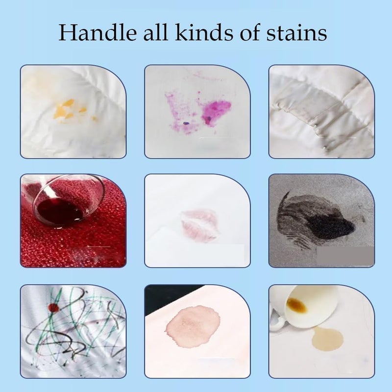 Dollar Clothes Stain Remover Active Enzymes Deep Cleaning Liquid 120ml Suitable for Fabrics and Colors by Dollar Home Import - Image 2