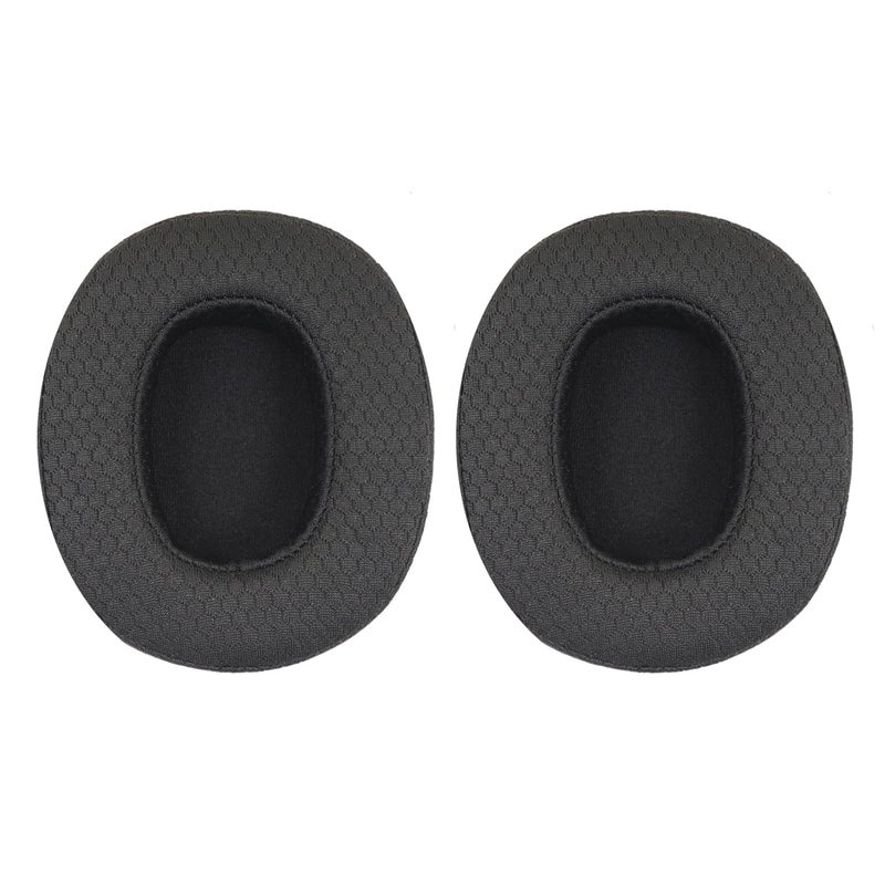 Niukeke Replacement Ear Pads for Skullcandy Crusher Wireless/Evo/ANC Hesh 3/EVO/ANC, Headphones Earpad Cushions, Headset Mesh Fabric Ear Covers Also Fit Skullcandy Venue Wireless Headphones-MF Black - Image 1