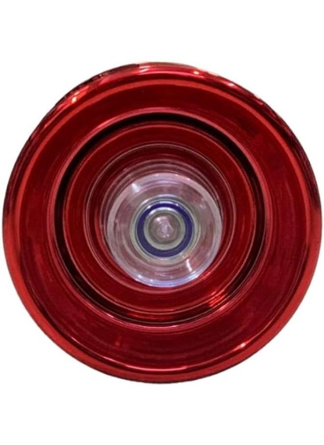 Metal YoYo Super toy color High and Speed quilaty Red  - Image 2