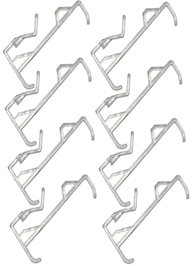 Cutelec Valance Clips 1-3/4" 8Pack for High Profile Blinds,Horizontal Faux & Wood Blinds 1-1/2" Parts,Accessory,Components - Image 1