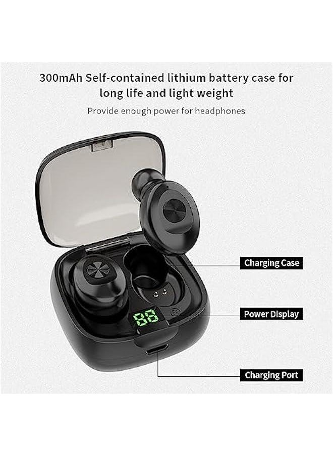 Generic - BT5.0 Wirelessly Earbuds TWS-Earphones Digital Power Display Sports Mini Binaural Headphones - Image 1