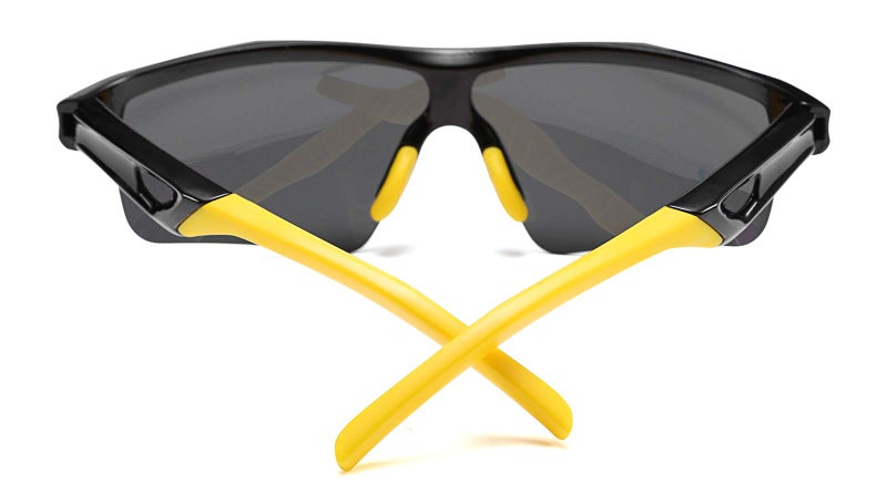 FEISEDY FEISEDY Kids Teens Baseball Polarized Sunglasses Sports TR90 Frame Boys Girls Cycling B2454  - Image 3