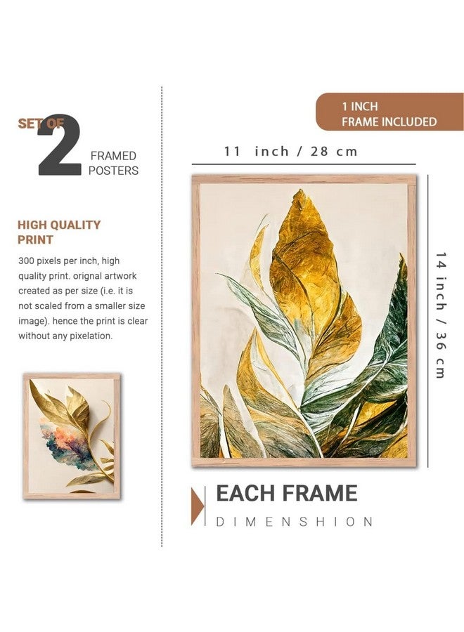 ARTELLY Paintings For Wall Decoration - Wall Painting For Living Room Bedroom (Set of 4) - Image 2