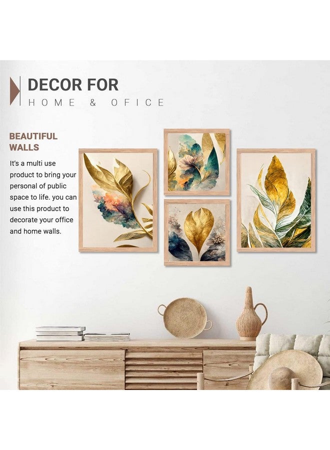 ARTELLY Paintings For Wall Decoration - Wall Painting For Living Room Bedroom (Set of 4) - Image 4