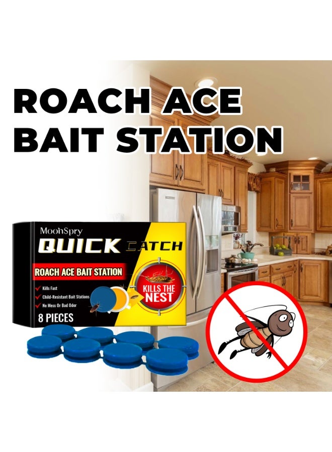 MOONSPRY Home Insect Repellent Cockroach Bait 8pcs - Image 1