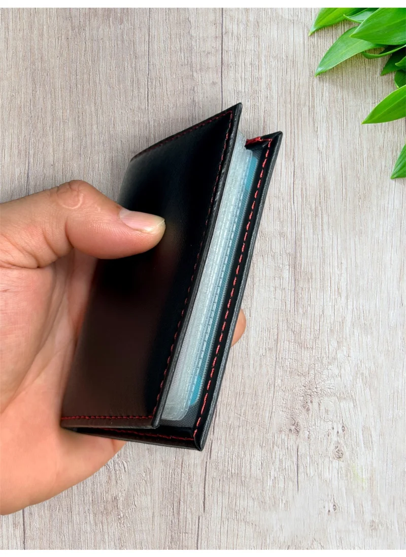 Gempo Minimalist Card Holder Wallet New Fashion Card Holder Wallet with 10 Card Compartments