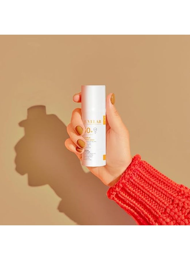 ميدي واقي شمسي مائي سائل حراري بعامل حماية من الشمس بدرجة 50+ 40 مل من جوفيلاب، 50 SPF - Image 4