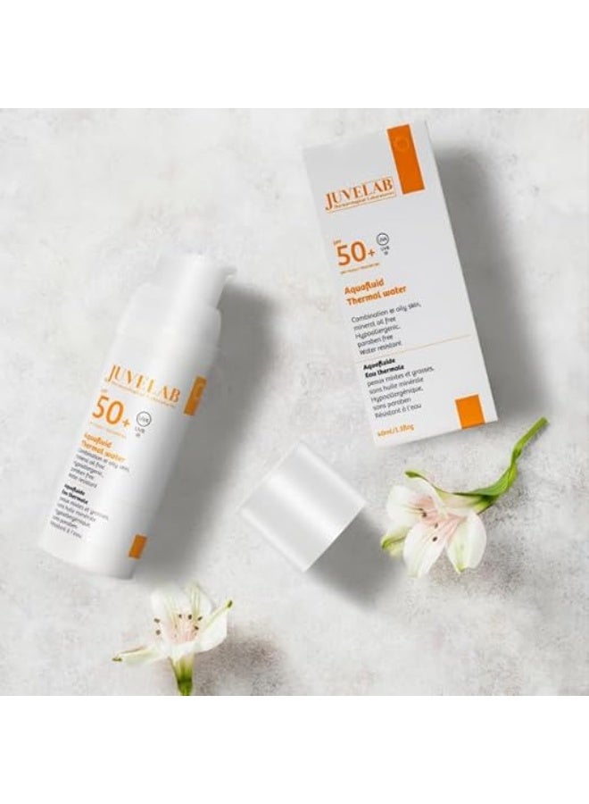 ميدي واقي شمسي مائي سائل حراري بعامل حماية من الشمس بدرجة 50+ 40 مل من جوفيلاب، 50 SPF - Image 5