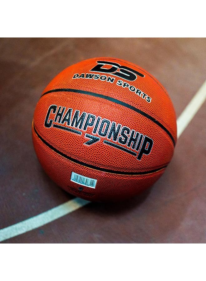 DAWSON SPORTS Unisex Adult DS PU Championship Basketball (113027) Brown Size 7 - Image 2