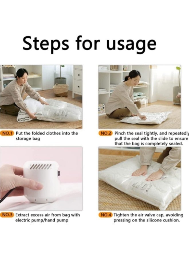 GGEROU Compression Bag Electric Suction Universal Household Clothing Quilt Storage Bag Electric Suction Vacuum - Image 3