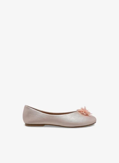 Flora Bella By Shoexpress Flora Bella Girls Floral Accent Ballerina Shoes