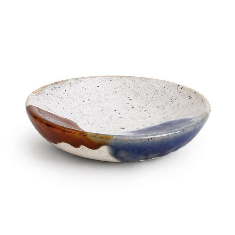 Pan Home Zeena Ceramic Double Glaze Soap Dish 13.2x9.8x3cm - Multicolour - 112AIC9904847 - Image 4