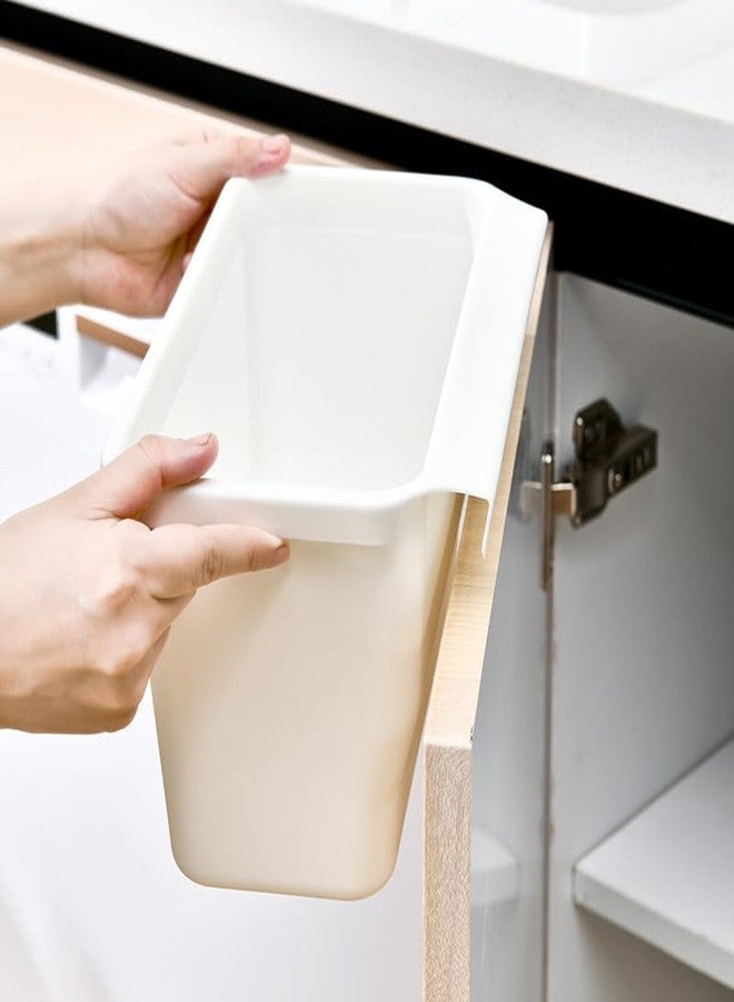 AMIQUS Multifunctional Kitchen Cabinet Door Hanging Trash Can – Plastic Desktop Storage Bin – Creative, Washable, and Space-Saving Organizer for Home, Office & Bathroom Use (Multicolour) - Image 2