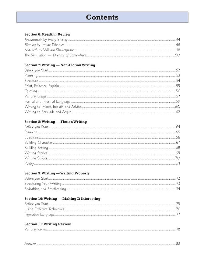 New KS3 English Year 9 Targeted Workbook (with answers) - Image 4