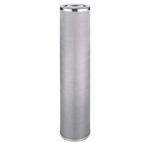 Amwater Stainless Steel ReCleanable Wire Mesh Filter Cartridge 20 Length45 OD50 Micron - Image 1