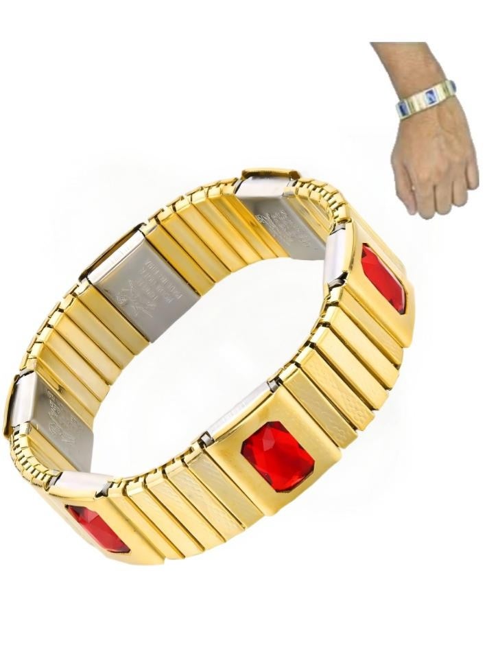 Men's Magnetic Bangle Bracelet – Stainless Steel Fashion Jewelry - Image 1