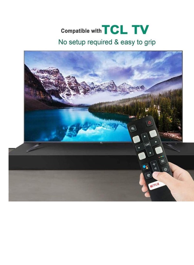 ELTRAZONE ELTERAZONE New Replacement Remote Control, Remote Control Fit, Universal Remote Control Compatible with TCL TV 55EP680 40A325 49S6500 55P8S 55P8 50P8 65P8 40S6500 43S6500FS 49S6800FS - Image 3