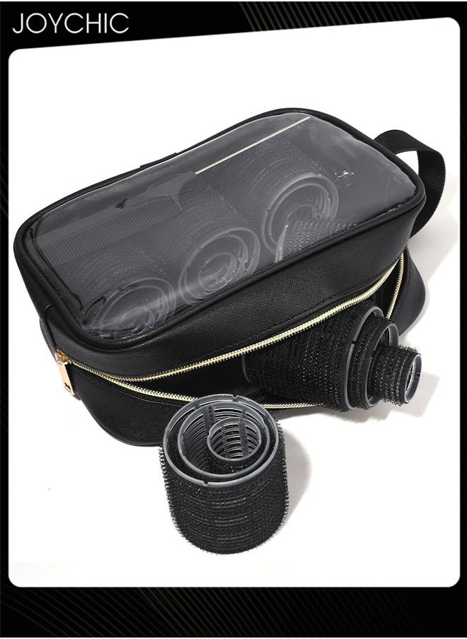 Joychic Women Hair Rollers Set with Storage Bag Self Grip Heatless Curling Set for Long and Medium Hair  - Image 3
