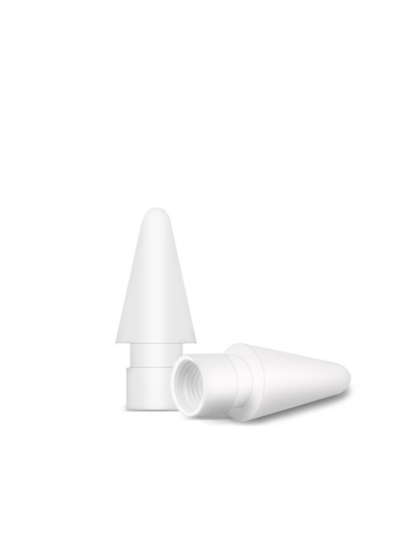 4Pcs Replacement Tips Set For Apple Pencil 1st And 2nd Generation White - Image 1