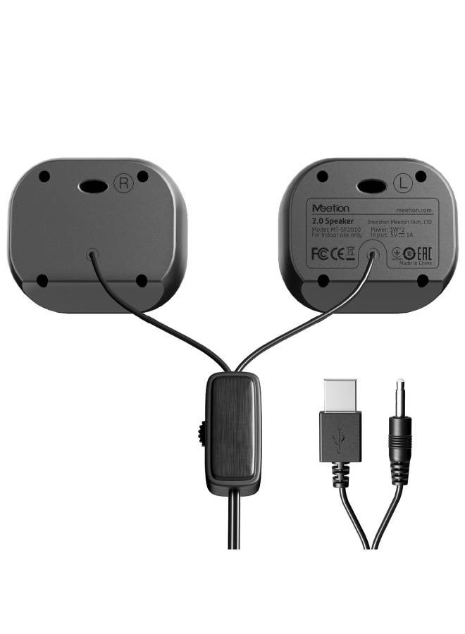 Meetion 2.0 Office Desktop Speakers, SP2010 - Image 5