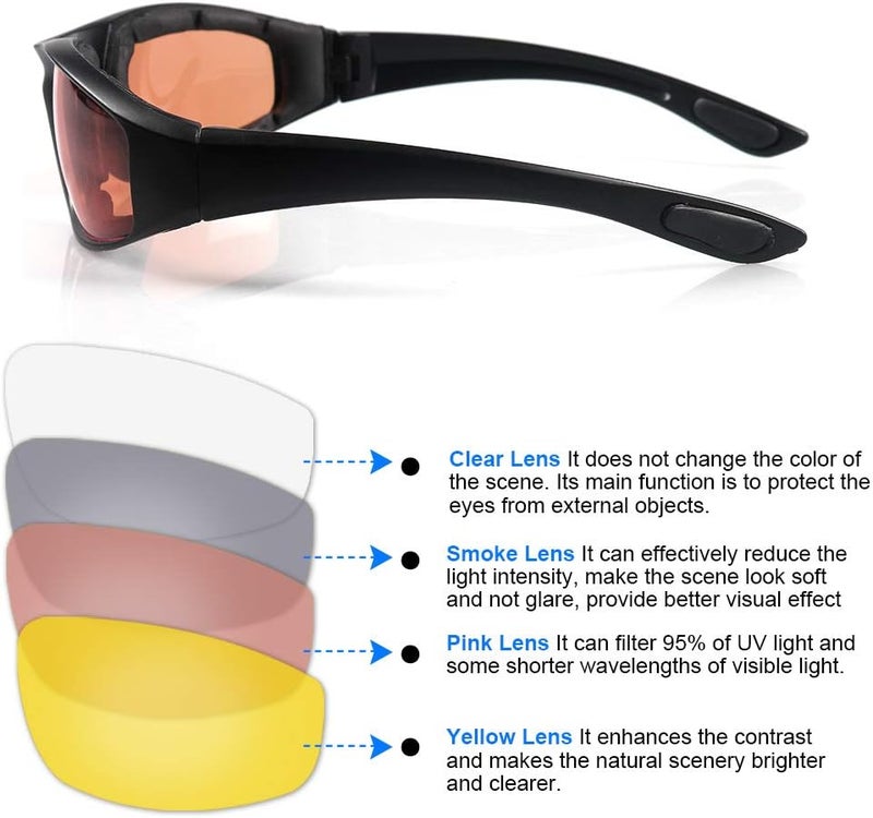 surpassme نظارات ركوب الدراجات النارية سورباسمي - Image 5