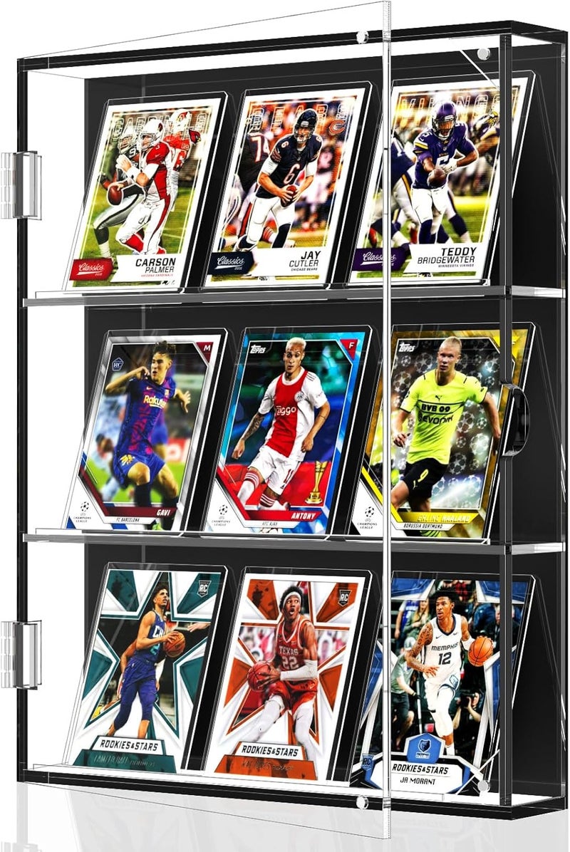 TPGP NIUBEE Acrylic Sports Card Display Case with Magnetic Door and UV Protection - Image 1