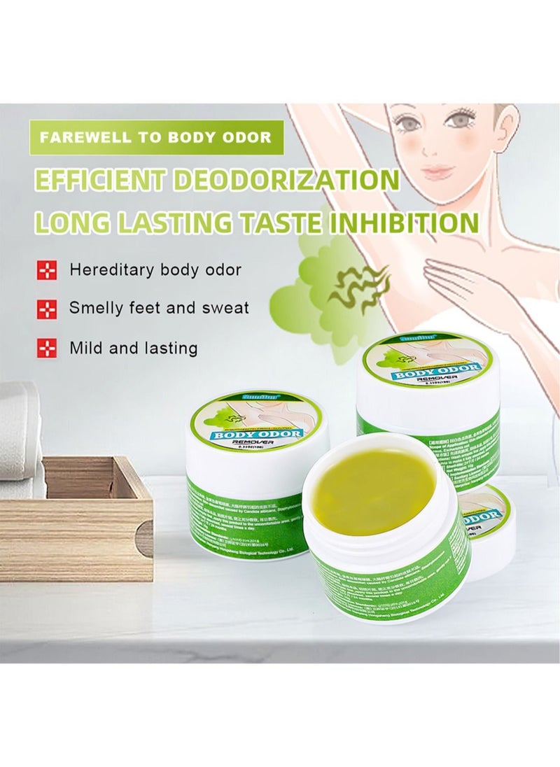 Sumifun Body Odor Remover Underarm Antiperspirant and Deodorant Mild Long Lasting Waterproof Sweatproof Skin Friendly Fresh Effective Underarm Odor Cream to Get Rid of Body Odor 10G  - Image 5