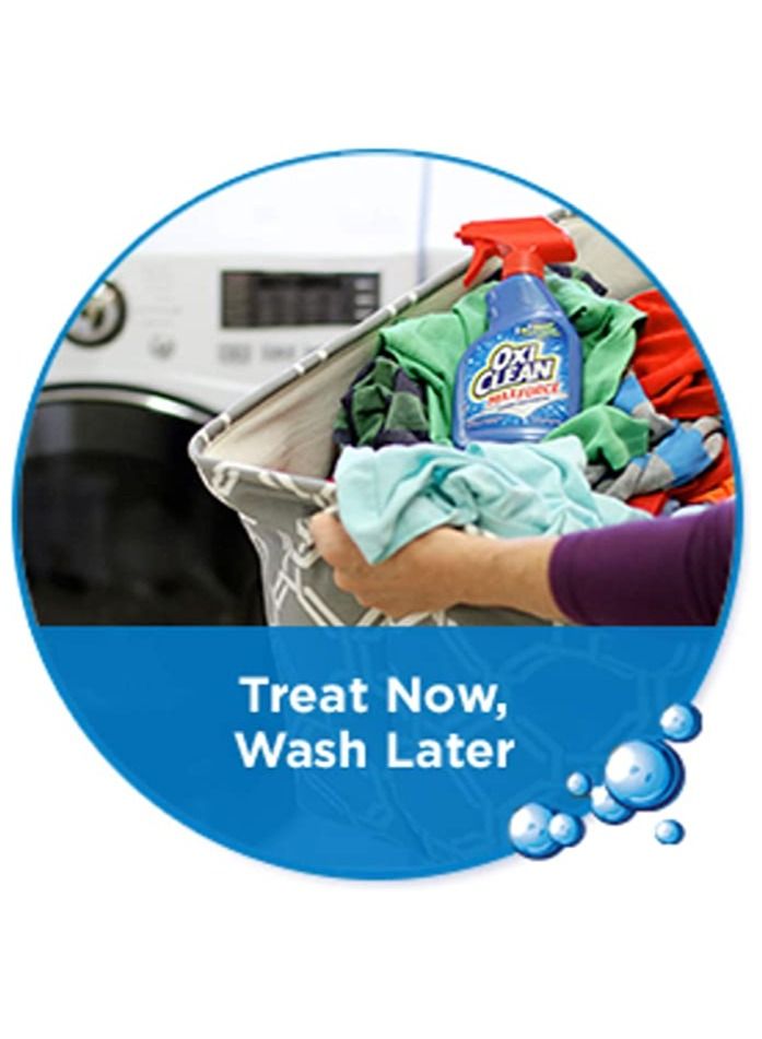 أوكسي كلين بخاخ مزيل بقع الغسيل من أوكسي كلين ماكس فورس ، 5 في 1 مزيل بقع الملابس ، 16 أونصة سائلة - Image 3