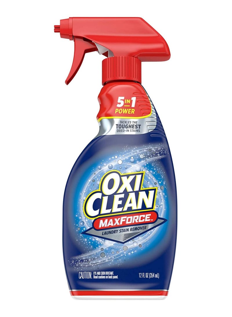 أوكسي كلين بخاخ مزيل بقع الغسيل من أوكسي كلين ماكس فورس ، 5 في 1 مزيل بقع الملابس ، 16 أونصة سائلة - Image 1