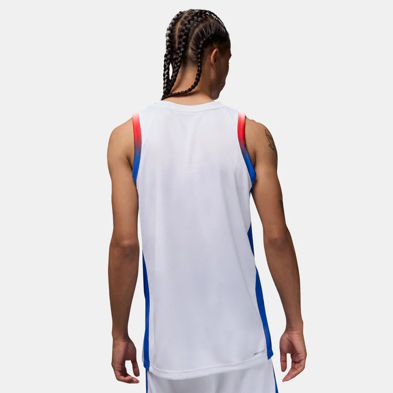 Jordan Men's France Limited Dri-FIT Home Replica Basketball Jersey