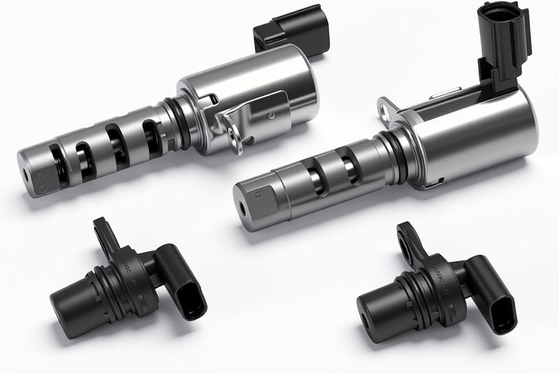 Riyhch Intake & Exhaust Variable Valve Timing (VVT) Solenoid with Camshaft Position Sensor for Chrysler, Dodge, Jeep 2007-2017 - Image 1