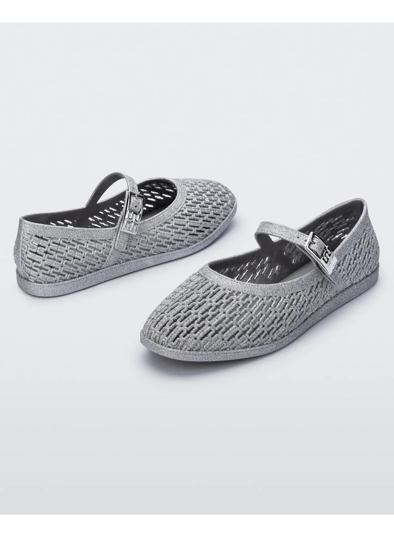 melissa Women's Harper Mary Jane Shiny Jelly Flat - Image 2