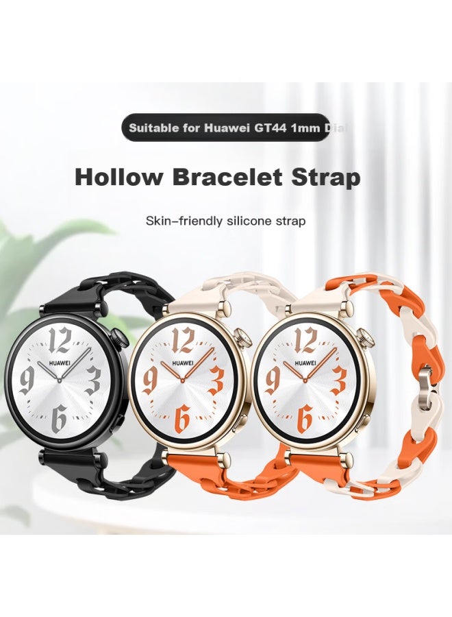 Wei Qiantu Weiqiantu Compatible With Huawei Gt6/gt5/gt4/gt5pro Watch Band, Sports Replacement Elastic Buckle Strap, 41/42mm 18mm Interface - Image 1