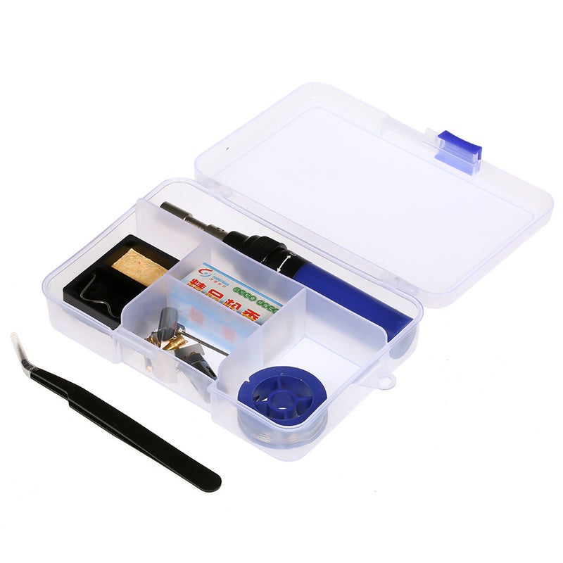 Blue 13-Piece Soldering Iron Kit with Dimensions of 14 x 3.20 x 10cm - Image 3