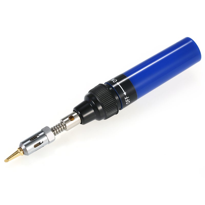Blue 13-Piece Soldering Iron Kit with Dimensions of 14 x 3.20 x 10cm - Image 2
