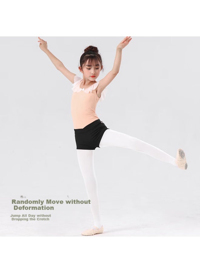 Smart Friends Zhi You Ban Children's Dance Shorts High Waist Shorts Girls Black Ballet Dance Bottoms Practice Dance Grading - Image 3