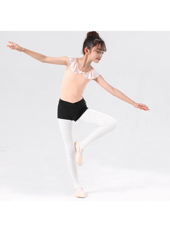 Smart Friends Zhi You Ban Children's Dance Shorts High Waist Shorts Girls Black Ballet Dance Bottoms Practice Dance Grading - Image 5
