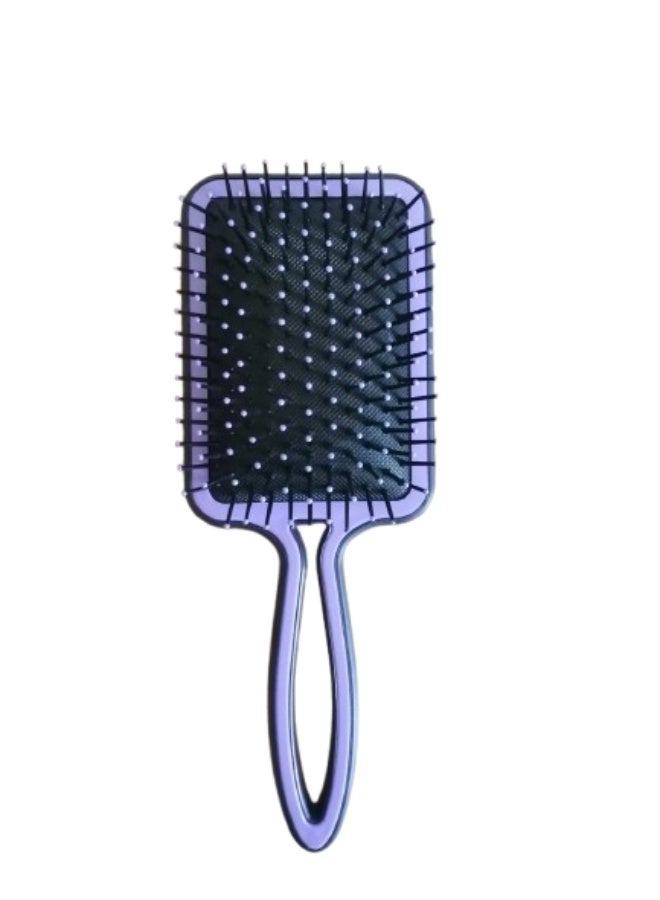 فرشاة شعر مستطيلة بشعيرات بلاستيكية مضادة للكهرباء الساكنة - تصفيف سهل وخالٍ من التشابك. - Image 2