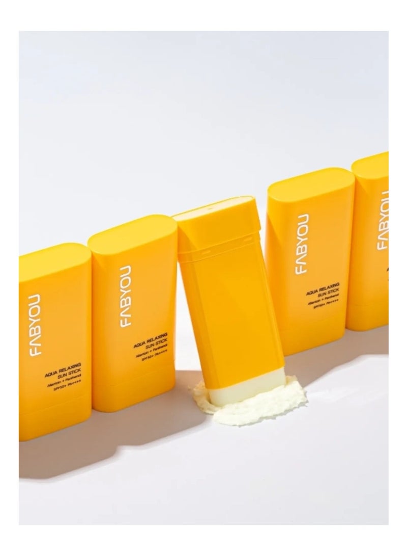فابيو عصا حماية من الشمس أكوا ريلاكسينج بعامل حماية من الشمس 50+ PA++++ 18 جرام - Image 2