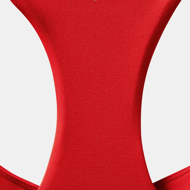 Fabletics Red Women's Anywhere Cropped Built-In Bra Training Tank Top for Women | Best Price UAE