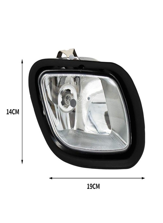 TEAYIR CZFJ LEAVAN Front Fog Light Lamp Assembly Fit for Freightliner Cascadia 2008-2016 Driving Side&Passanger Side - Image 2