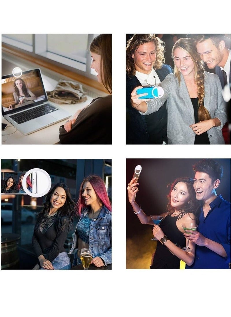 Rechargeable Portable Clip on Selfie Fill Light with 36 LED for iPhone/Android Smart Phone Photography Camera Video - Image 2