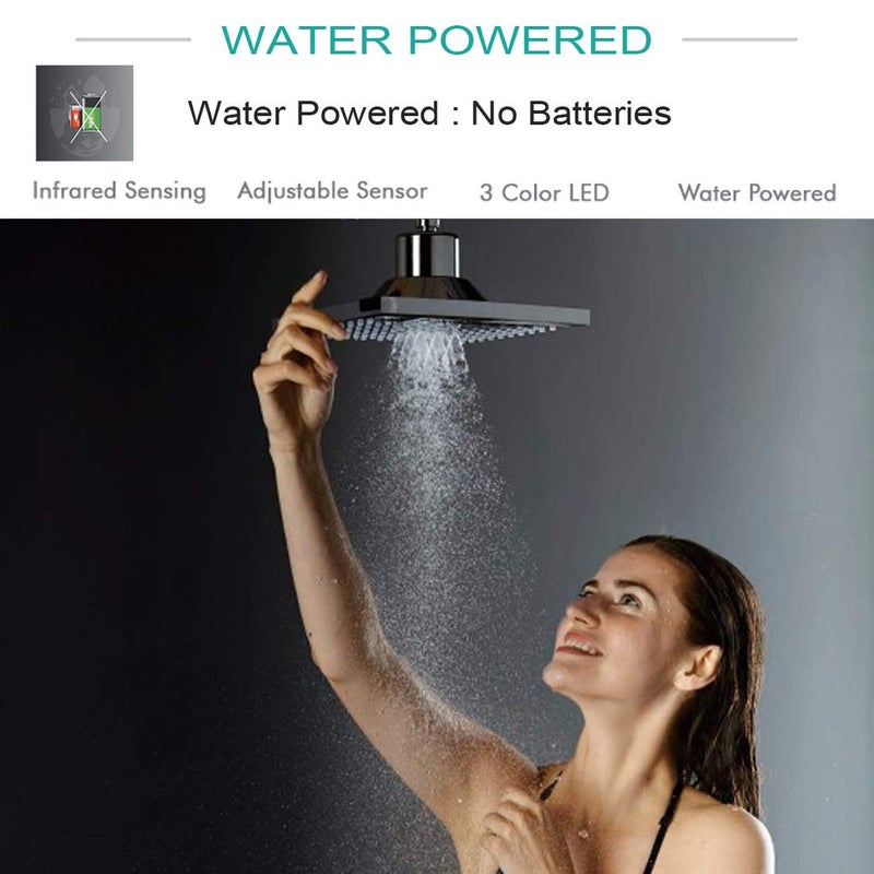 ALTON SHR20920 ABS Chrome Finish Overhead Shower Silver - Image 2