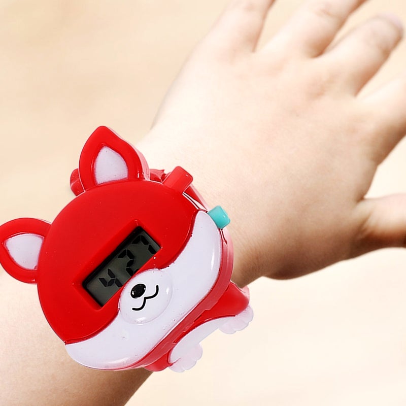 6 pcs Pet Shaped Watch Kids Wristwatch Deformable Child Watch Kid Watch - Image 2