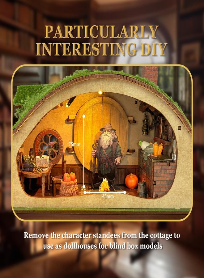 STRUCWOOD DIY Miniature House Kit - Wooden 3D Puzzles Blind Box Design, Stress-Relieving Craft for Teens & Adults, Dollhouse Kit Gift & Home Decor - Image 4
